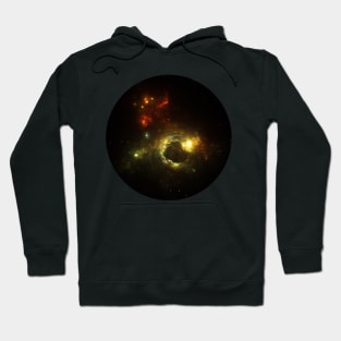 Fiery Space Vortex Hoodie